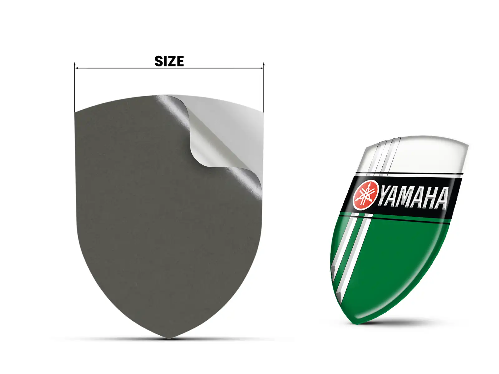 Yamaha Emblemas Auto Personalizados Estilo Máximo Duradero